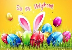 Linksmų šventų Velykų!